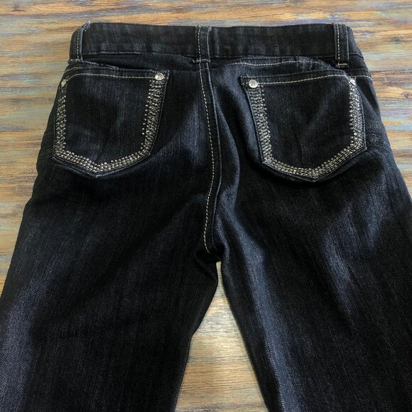 JZ Premium Jeans Skinny Low Rise Faux Rhinestone Embellished Womens Size 5 - Picture 14 of 15
